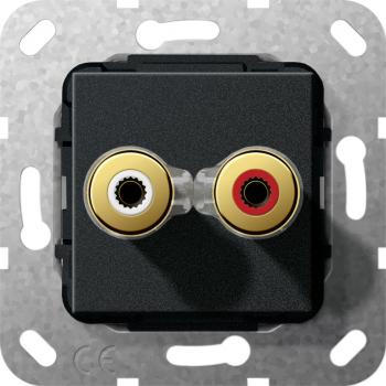 Gira WBT-0710 Cu nextgenª K-Schuh L_tanschl. Einsatz Schwarz m 566510