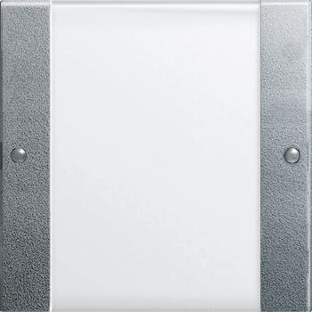 Gira Wippenset 1f BSF System 55 Klar/F Alu 213126