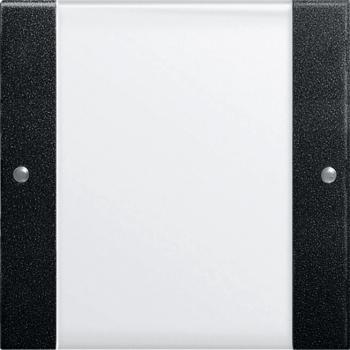 Gira Wippenset 1f BSF System 55 Klar/Schwarz m 2131005