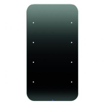 Berker Touch-Sensor 4fach Komfort Berker R.1 Glas, schwarz 75144165