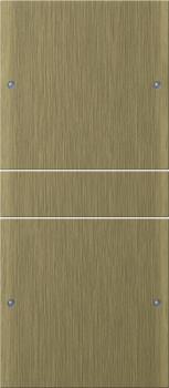 Gira Wippenset 2f (1+1) System 55 Bronze 2132605