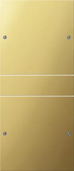 Gira Wippenset 2f (1+1) System 55 Messing 2132606