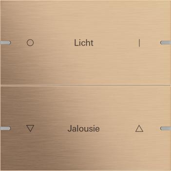 Gira Wippenset 2f indiv. Tastsens.4 TS4 Bronze 503238