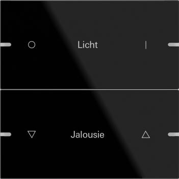 Gira Wippenset 2f indiv. Tastsens.4 TS4 G Schwarz 503205
