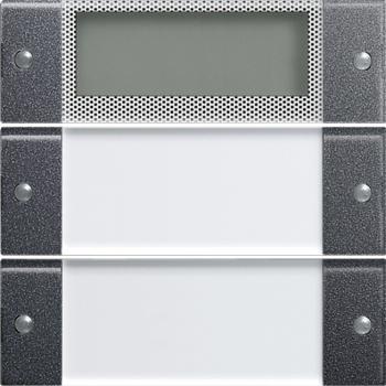 Gira Wippenset 2f Plus BSF System 55 Klar/Anthrazit 214228