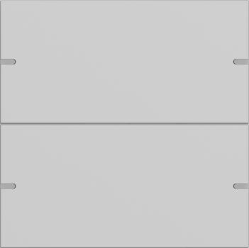 Gira Wippenset 2f Tastsens.4 TS4 Grau m(lack.) 5022915