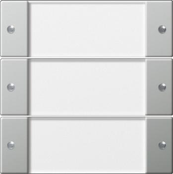 Gira Wippenset 3f BSF System 55 Klar/Edelstahl 2133600