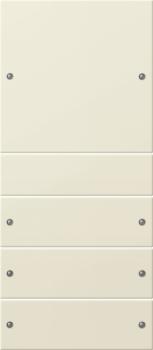 Gira Wippenset 4f (1+3) System 55 Cremewei§(lack.) 218401