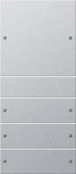 Gira Wippenset 4f (1+3) System 55 F Alu(lack.) 218426