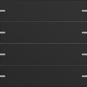 Gira Wippenset 4f Tastsens.4 TS4 Schwarz m(lack.) 5024905
