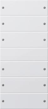 Gira Wippenset 6f (3+3) System 55 Reinwei§ m(lack.) 218627