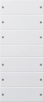 Gira Wippenset 6f (3+3) System 55 Reinwei§(lack.) 218603