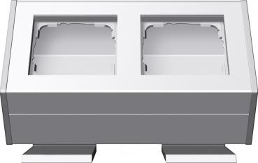 Gira Profil 2f Befestig.winkel Profil 55 Reinwei§(lack.) 119227