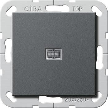 Gira Wippschalter BS 20 AX Aus 2-p Kontroll System 55 Anthrazit 283428