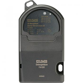 Jung Dimmer Universal LED, mit Nebenstelleneingang, Einbauinstallation 1724DEB
