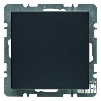 Berker Objekt-Temperaturregler mit Tasterschnittstelle Berker Q.1/Q.3 anthrazit, samt 75441226