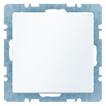 Berker Objekt-Temperaturregler mit Tasterschnittstelle Berker Q.1/Q.3 polarweiß, samt 75441229