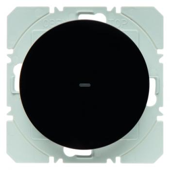 Berker KNX-Funk Wandsender 1fach flach quicklink Berker R.1/R.3 schwarz, gl_nzend 85655231