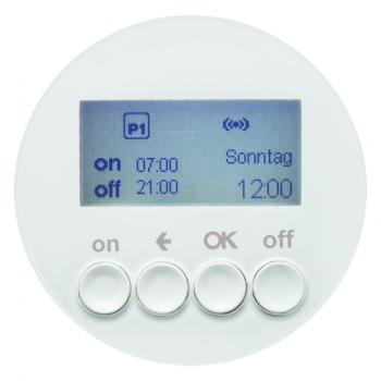 Berker KNX-Funk Zeitschaltuhr quicklink Berker R.1/R.3 polarwei§, gl_nzend 85745239