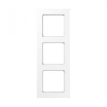 Jung Rahmen 3-fach, senkrechte und waagerechte Montage, Thermoplast, A 550, alpinweiß A5583BFWW