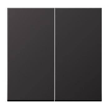 Jung LS900 Serien Tast Dimmer Abdeckung Aluminium Dark AL1702D