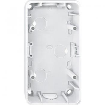 Merten 1-M, ATELIER-M Aufputz-Gehäuse 2fach polarweiß glänzend 519219