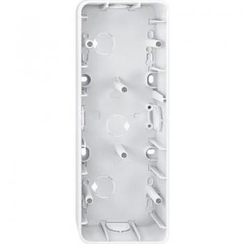 Merten 1-M, ATELIER-M Aufputz-Gehäuse 3fach polarweiß glänzend 519319