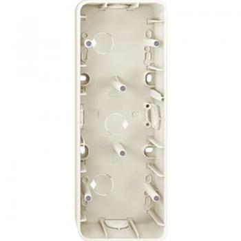 Merten 1-M, ATELIER-M Aufputz-Gehäuse 3fach weiß glänzend 519344