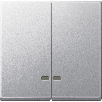 Merten System M Serien Kontroll Wippe aluminium MEG3420-0460