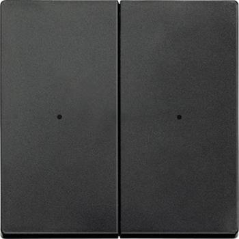 Merten Wippen fŸr Taster-Modul 2fach, anthrazit, System M MEG5220-0414