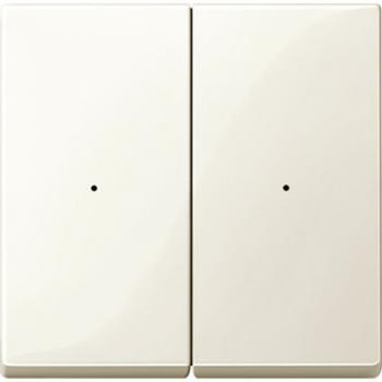 Merten Wippen fŸr Taster-Modul 2fach, wei§ gl_nzend, System M MEG5220-0344