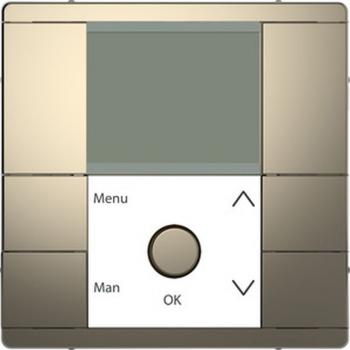 Merten Zeitschaltuhr-Modul, Nickelmetallic, System Design MEG5755-6050