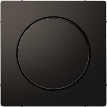 Merten Zentralplatte mit Drehknopf, Anthrazit, System Design MEG5250-6034