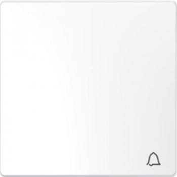 Merten Wippe mit Kennzeichnung Klingel, Lotoswei§, System Design MEG3305-6035