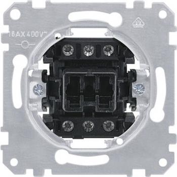 Merten Wippschalter-Einsatz, Aus, 3-polig mit Schraubklemmen, Schraubklemmen 311300