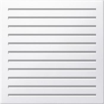 Merten Zentralplatte fŸr akustischen Signalgeber, aktivwei§ gl_nzend, System M MEG4450-0325