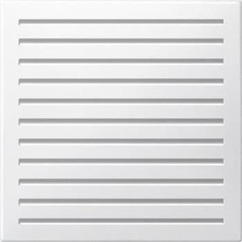 Merten Zentralplatte fŸr akustischen Signalgeber, polarwei§ gl_nzend, System M MEG4450-0319