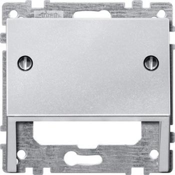 Merten Schr_gauslass, aluminium, System M 464660