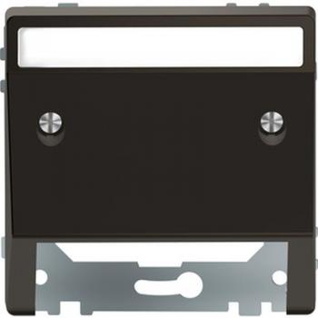 Merten Schr_gauslass mit Schriftfeld, Anthrazit, System Design MEG4540-6034