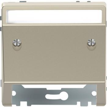 Merten Schr_gauslass mit Schriftfeld, Sahara, System Design MEG4540-6033