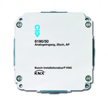 B+J Busch-Installationsbus¨ KNX, AP-Sensoren, Analogeingang AP,  6190/50