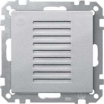Merten Raumtemperaturregler für den Objektbereich, aluminium, System M MEG6221-0460