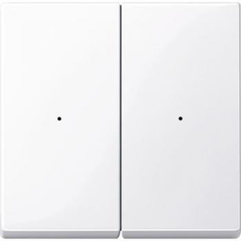 Merten Wippen fŸr Tastermodul 2fach, aktivwei§ gl_nzend, System M 619225