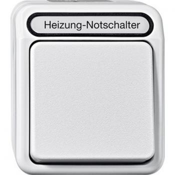 Merten AQUASTAR Heizungskontroll Schalter polarwei§ MEG3448-8019