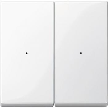 Merten Wippen fŸr Tastermodul 2fach, polarwei§ gl_nzend, System M 619219