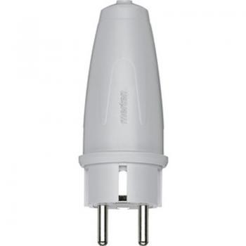 Merten PVC-SCHUKO-Stecker, grau 125463