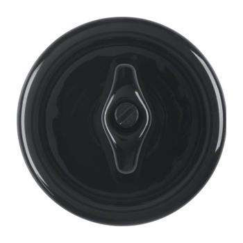 Berker Zentralstück mit Knl S1930 Porzell. schw 16476500