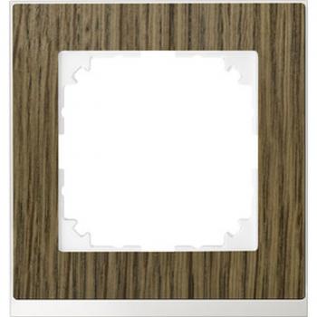 Merten M-Pure Decor-Rahmen, 1fach, Eiche/aktivwei§ MEG4010-3674