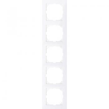 Merten M-Pure-Rahmen, 5fach, aktivwei§ MEG4050-3625