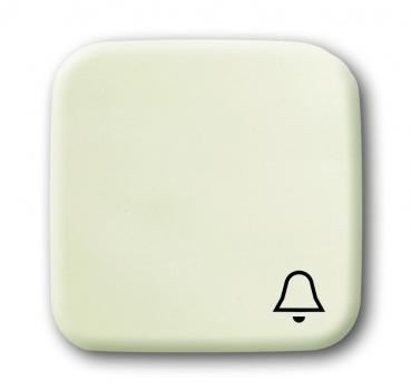 B+J Busch-Duro 2000¨ SI, Wippe mit Symbol ""Klingel"" wei§ 2520KI-212""